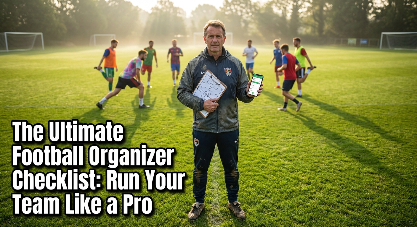 O Checklist Definitivo para Organizadores de Futebol: Gerencie seu Time como um Profissional