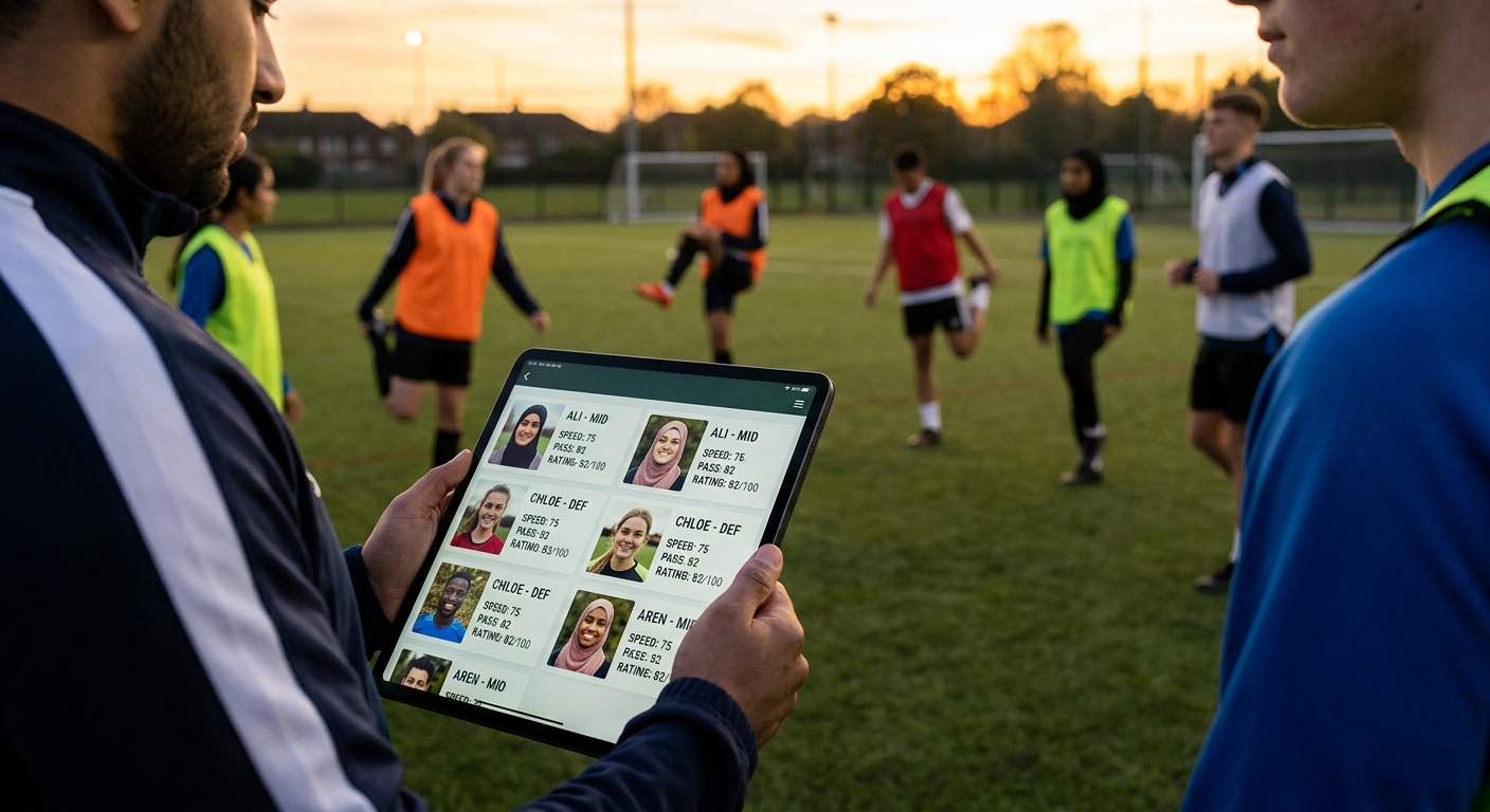 Il potere dei profili dei calciatori: costruire una squadra amatoriale più intelligente