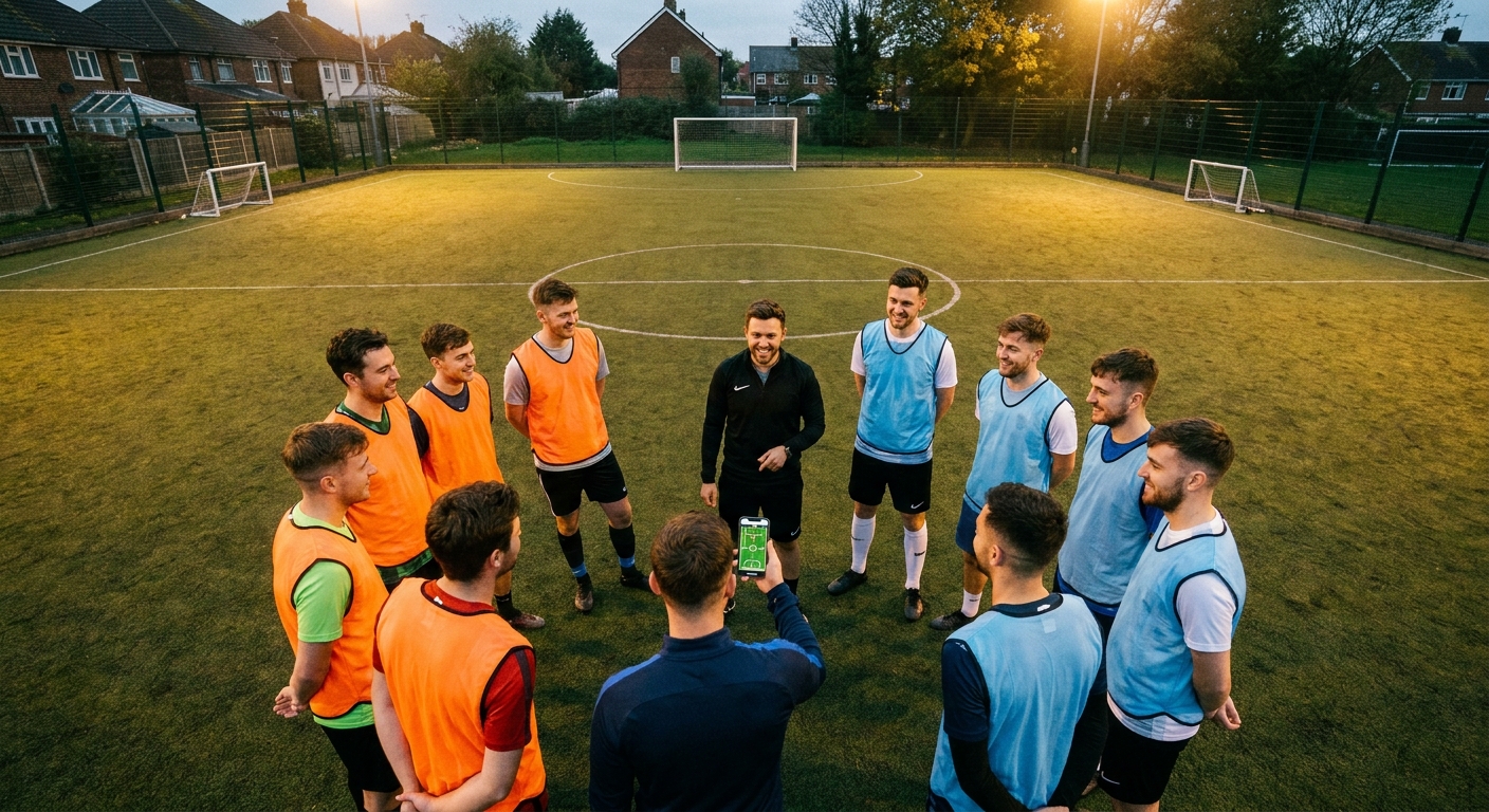 Como usar um gerador de times de futebol por posição para partidas mais justas