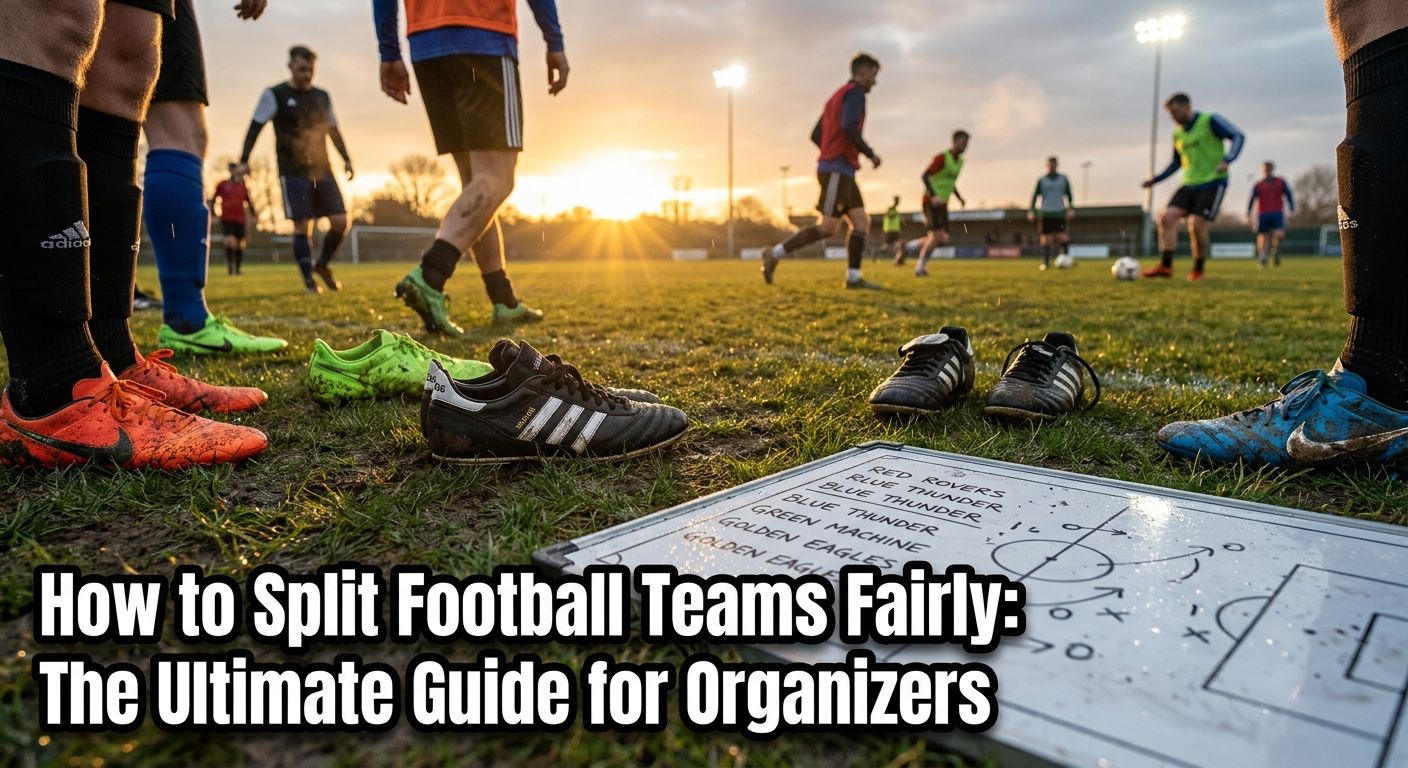 How to Split Football Teams Fairly: The Ultimate Guide for Organizers