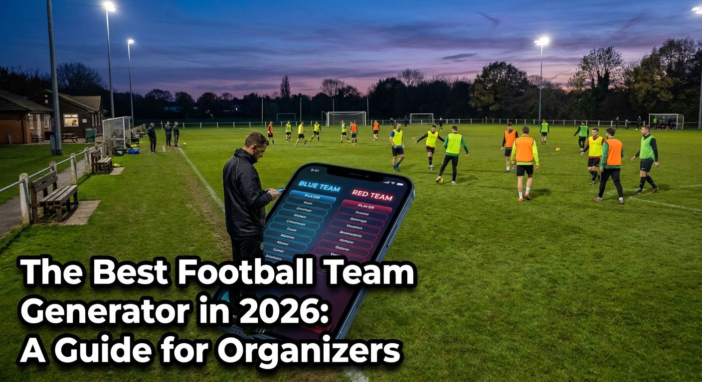 The Best Football Team Generator in 2026: A Guide for Organizers