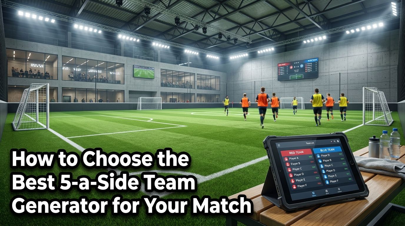 How to Choose the Best 5-a-Side Team Generator for Your Match