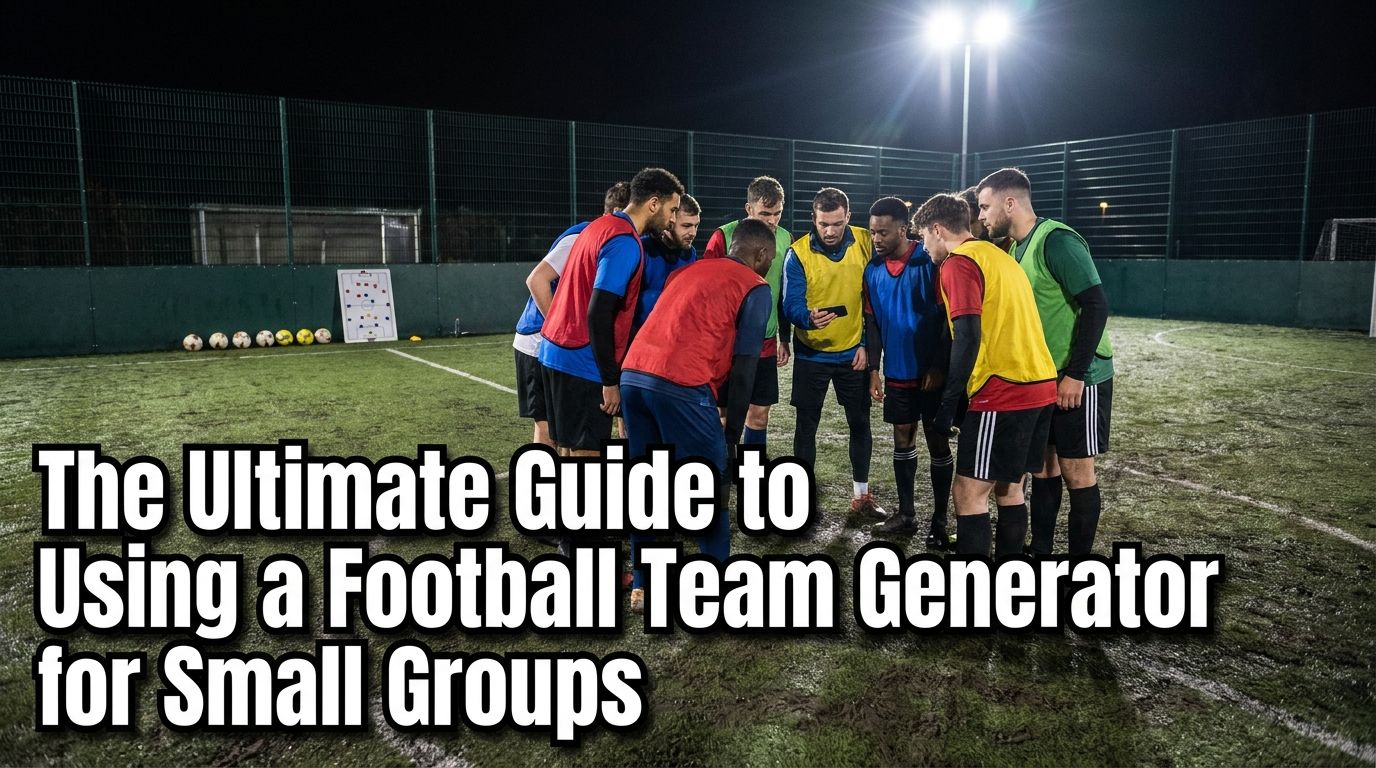 Der ultimative Leitfaden zur Nutzung eines Fußball-Teamgenerators für kleine Gruppen