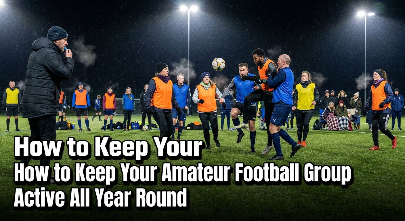 Comment maintenir l'activité de votre groupe de football amateur toute l'année