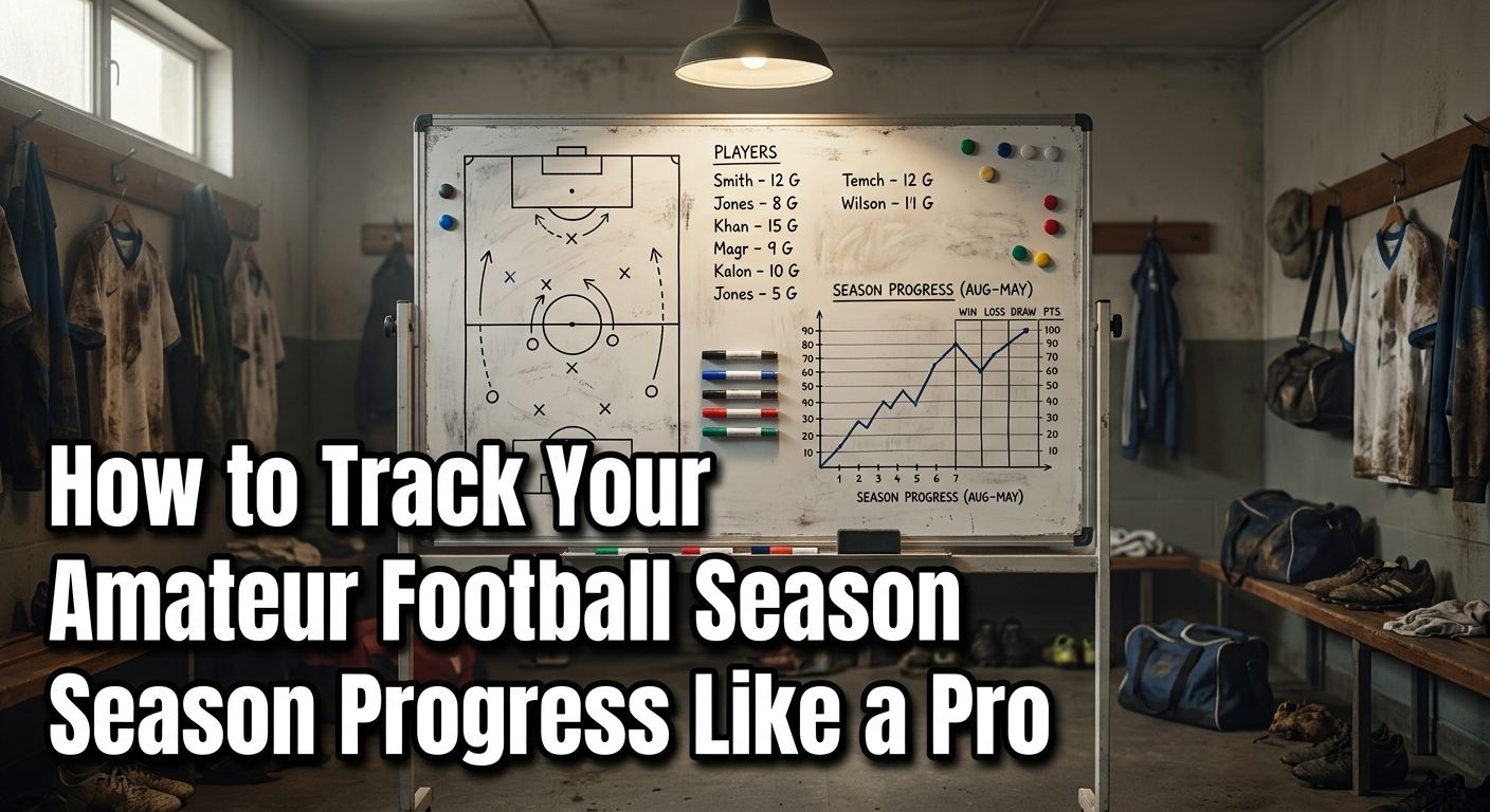 How to Track Your Amateur Football Season Progress Like a Pro